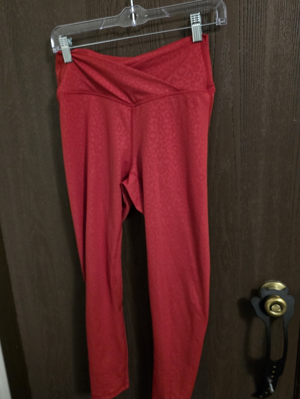 ZYIA Red Leggings
